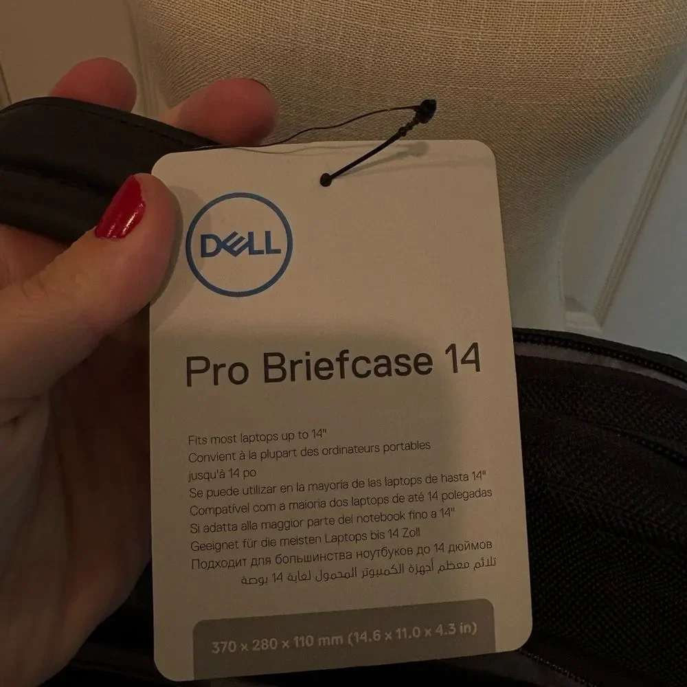 NWT Dell Pro Briefcase 14 - Black